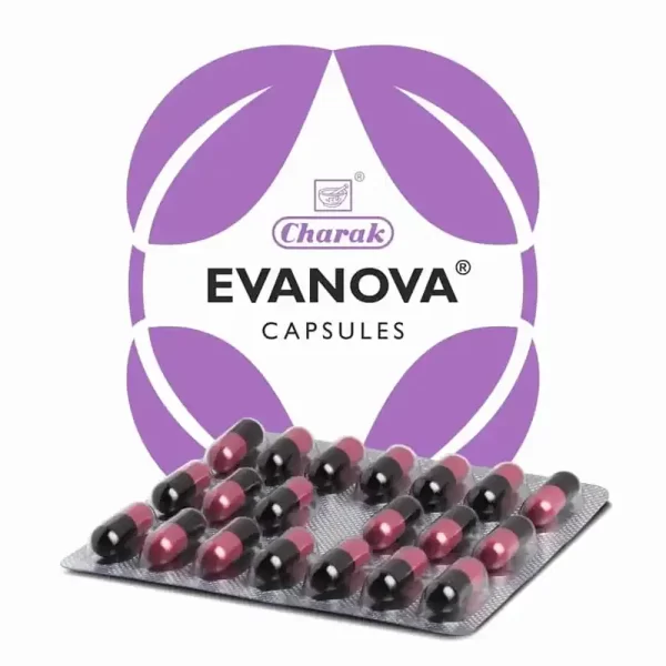 charak pharma evanova capsules 20s