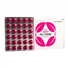 charak pharma m2 tone tablets 30s