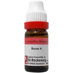 dr reckeweg germany borax dilution 6 ch