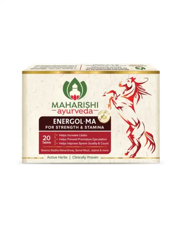 maharishi ayurveda energol ma 20 tablets