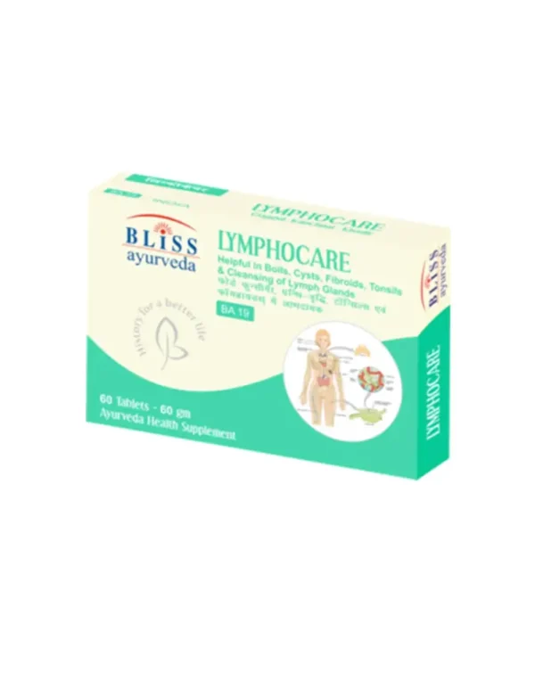 bliss ayurveda lymphocare 60 tablets 6 pack