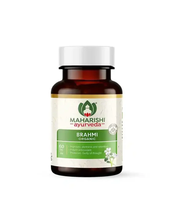maharishi ayurveda organic brahmi 60 tablets