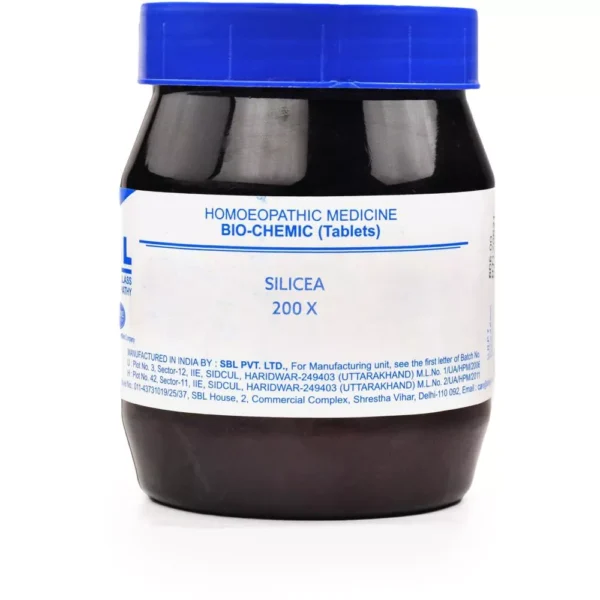 SBL Homeopathy Silicea Biochemic Tablets 200X (450g)