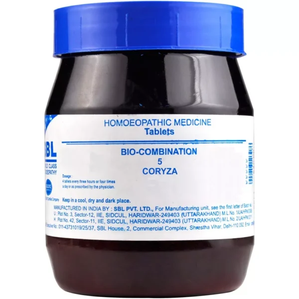SBL Homeopathy Bio Combination 5 Tablets (450g)