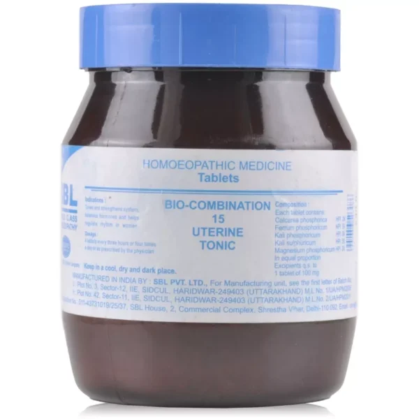 SBL Homeopathy Bio Combination 15 Tablets (450g)