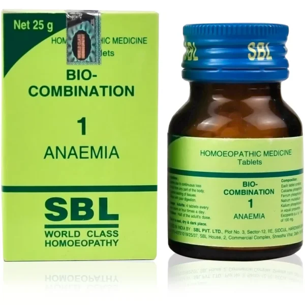 SBL Homeopathy Bio Combination 1 Tablets (25g)