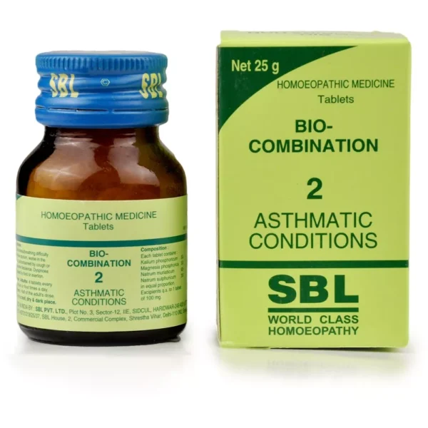 SBL Homeopathy Bio Combination 2 Tablets (25g)