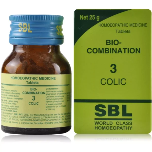 SBL Homeopathy Bio Combination 3 Tablets (25g)
