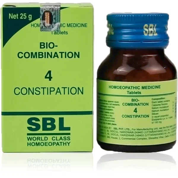 SBL Homeopathy Bio Combination 4 Tablets (25g)
