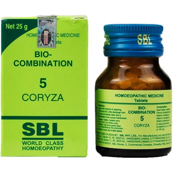 SBL Homeopathy Bio Combination 5 Tablets (25g)