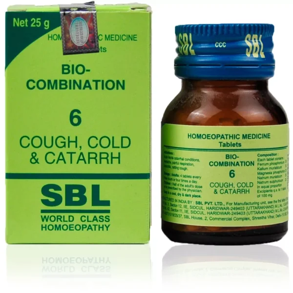 SBL Homeopathy Bio Combination 6 Tablets (25g)