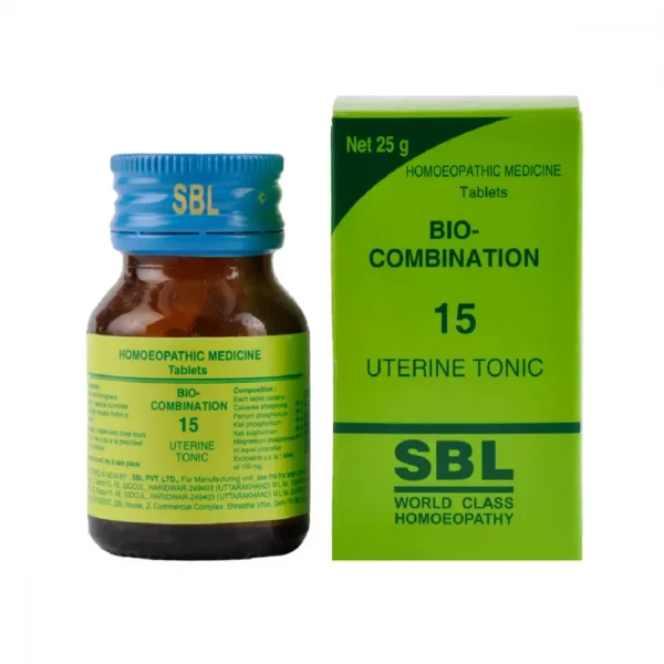 SBL Homeopathy Bio Combination 15 Tablets (25g)