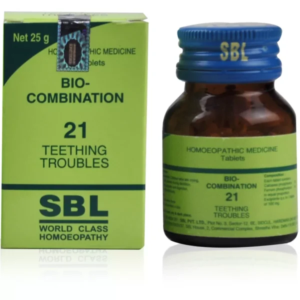 SBL Homeopathy Bio Combination 21 Tablets (25g)