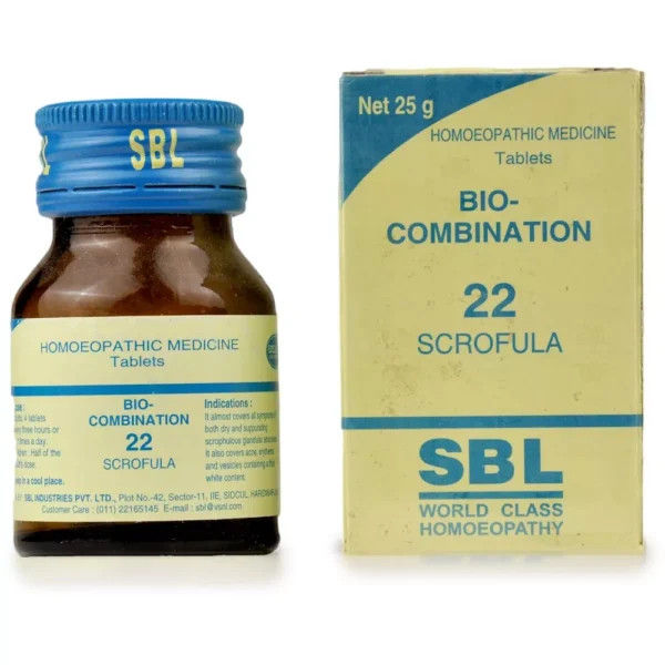 SBL Homeopathy Bio Combination 22 Tablets (25g)