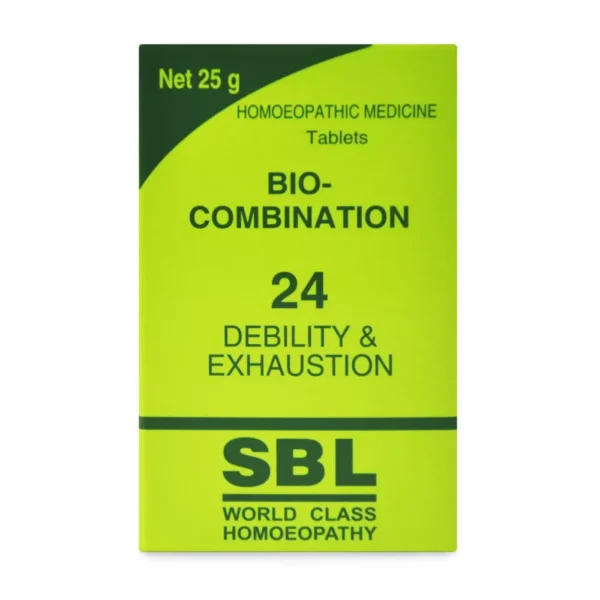 SBL Homeopathy Bio Combination 24 Tablets (25g)