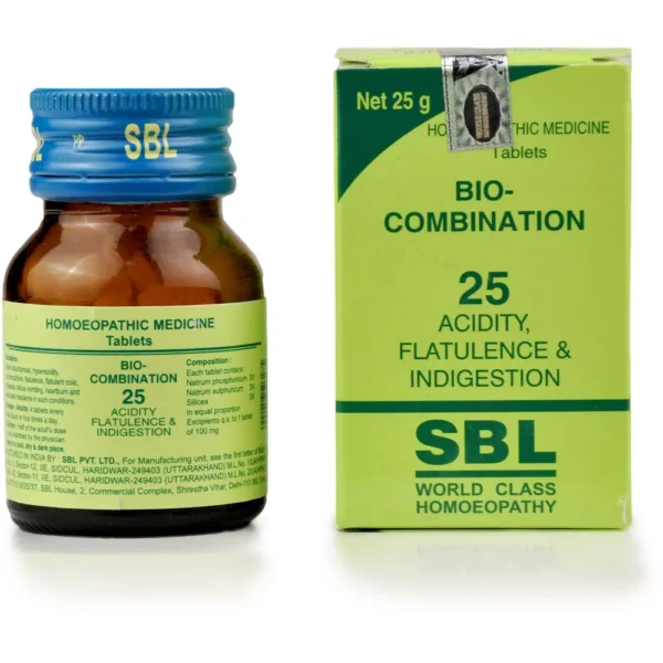 SBL Homeopathy Bio Combination 25 Tablets (25g)
