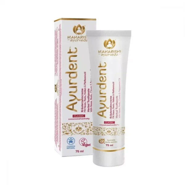 maharishi ayurveda ayurdent classic toothpaste 75ml