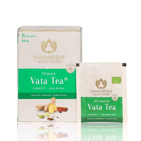 maharishi ayurveda organic vata tea 15 tea bags
