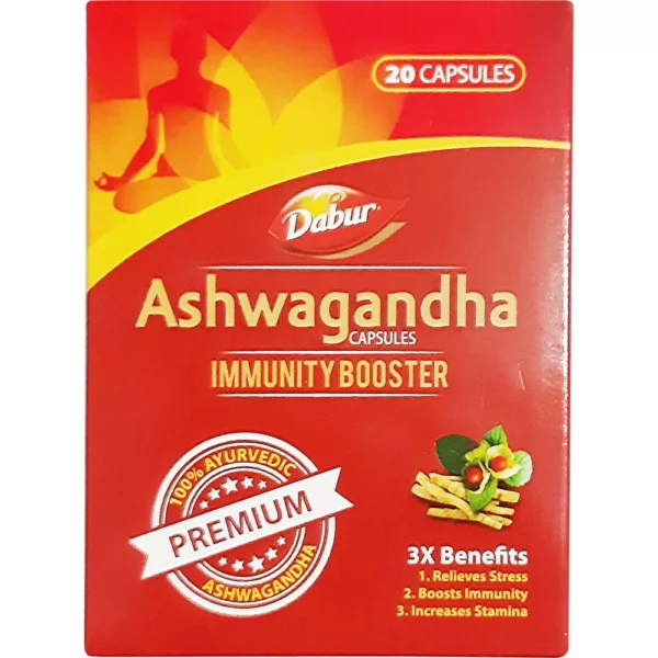 Dabur Ashwagandha Capsules (20caps)