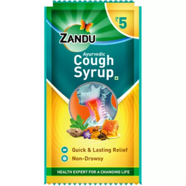 Zandu Ayurvedic Cough Syrup 36 Sachet