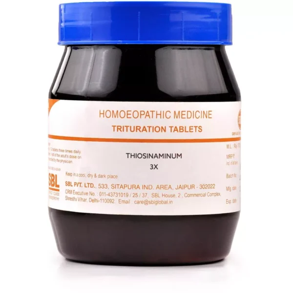 SBL Homeopathy Thiosinaminum 3X Trituration Tablets 450gm