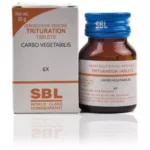 SBL Homeopathy Carbo Vegetabilis 6X Trituration Tablets 25gm