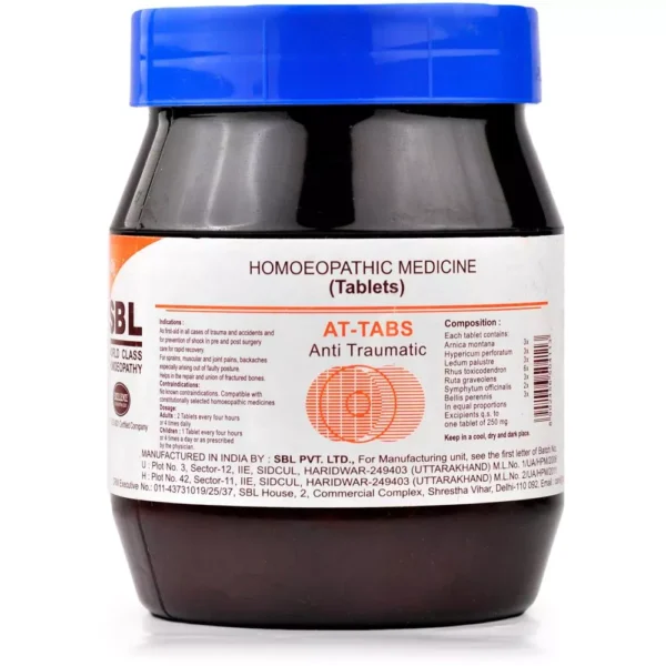 SBL Homeopathy AT Tabs 450gm