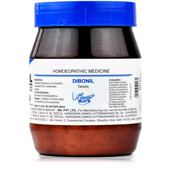 SBL Homeopathy Dibonil Tabs 450gm