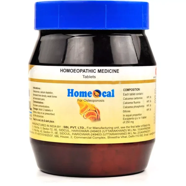SBL Homeopathy Homeocal Tabs 450gm