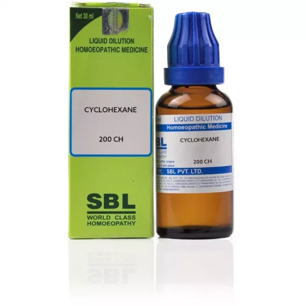 SBL Homeopathy Cyclohexane Dilution 200 CH (30ml)