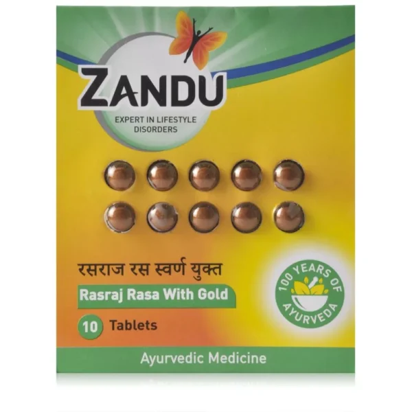 Zandu Rasraj Rasa With Gold (10tab)