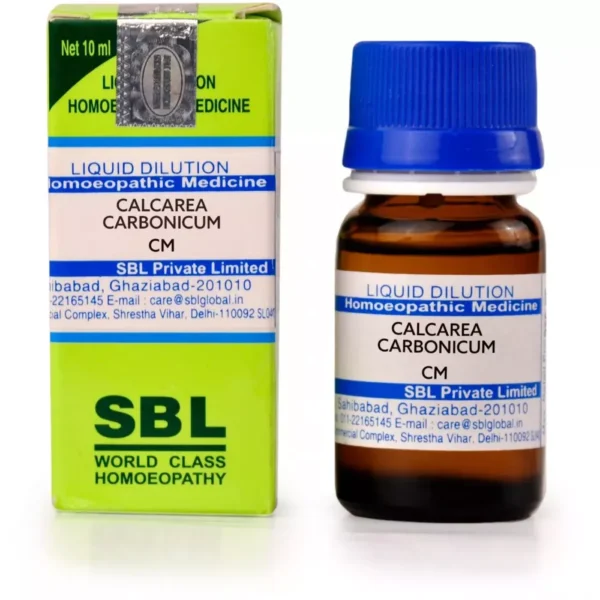 SBL Homeopathy Calcarea Carbonicum Dilution CM CH (10ml)