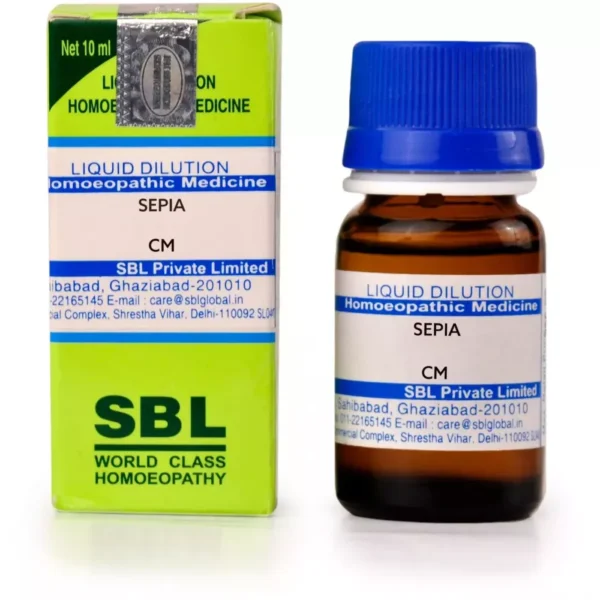 SBL Homeopathy Sepia Dilution CM CH (10ml)