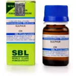 SBL Homeopathy Sulphur Dilution CM CH (10ml)