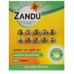 Zandu Sutshekhar Rasa (Gold) (10tab)