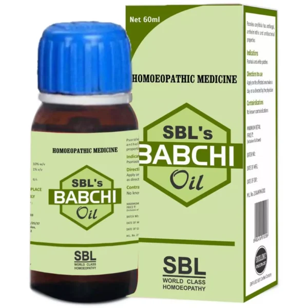 SBL Homeopathy Babchi Oil 60ml