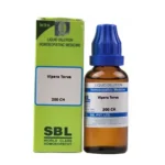 SBL Homeopathy Vipera Torva Dilution 200 CH (30ml)