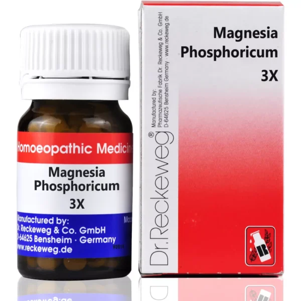 Dr Reckeweg Magnesia Phosphoricum 3X Biochemic Tabs 20gm