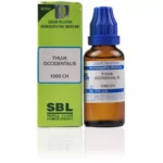 SBL Homeopathy Thuja Occidentalis Dilution 1000 CH (30ml)