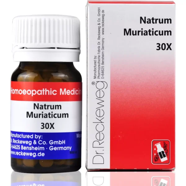 Dr Reckeweg Natrum Muriaticum 30X Biochemic Tabs 20gm