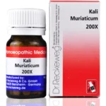 Dr Reckeweg Kali Muriaticum 200X Biochemic Tabs 20gm