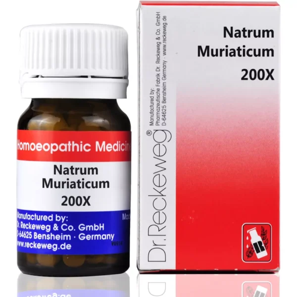 Dr Reckeweg Natrum Muriaticum 200X Biochemic Tabs 20gm