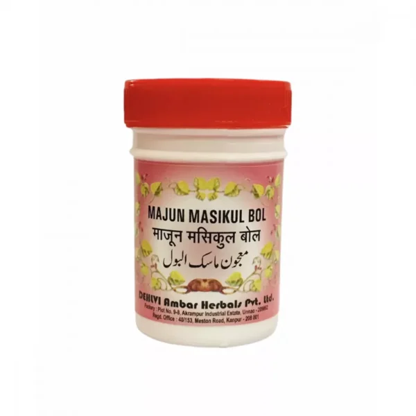Dehlvi Ambar Majun Masikul Bol 125gm