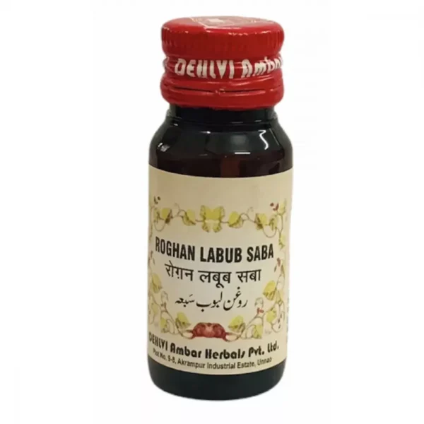 Dehlvi Ambar Roghan Labub Saba 50ml