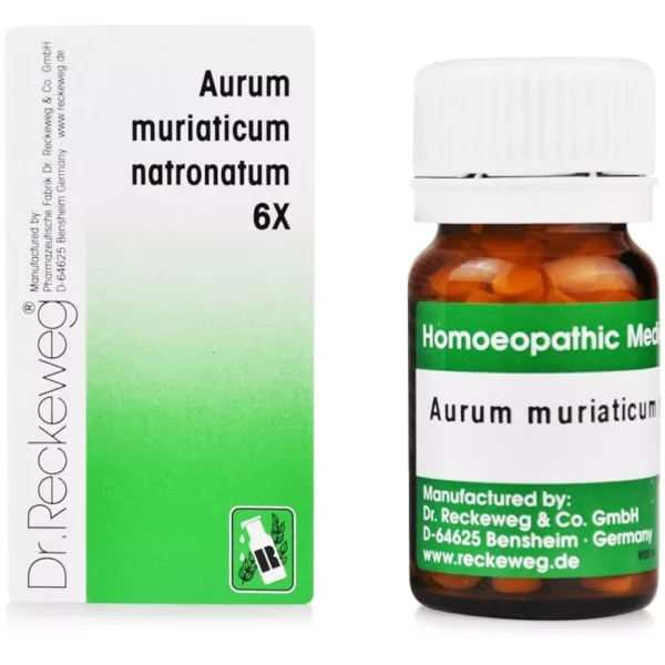 Dr Reckeweg Aurum Muriaticum Natronatum 6X Trituration Tablets 20gm