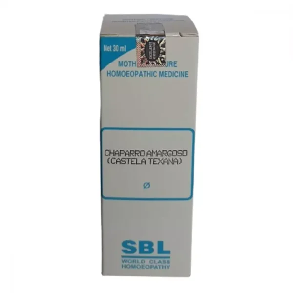 SBL Homeopathy Chaparro Amargoso Mother Tincture Q 30ml