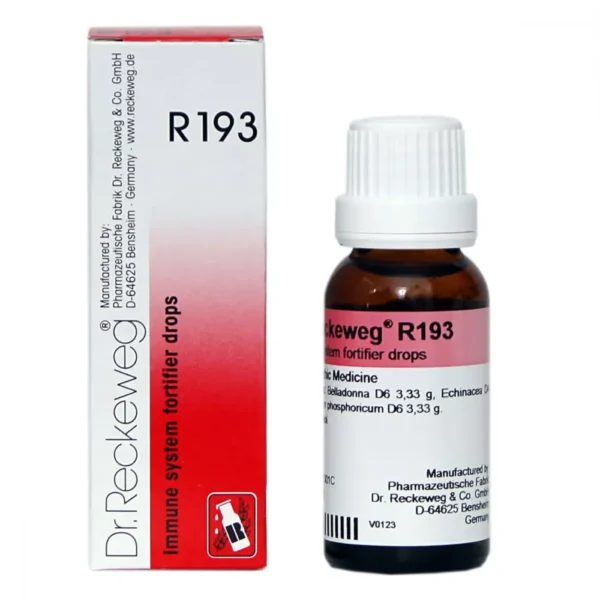 Dr Reckeweg R193 Immune Fortifier Drops 22ml