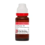 Dr Reckeweg Cantharis 7X Mother Tincture Q 20ml