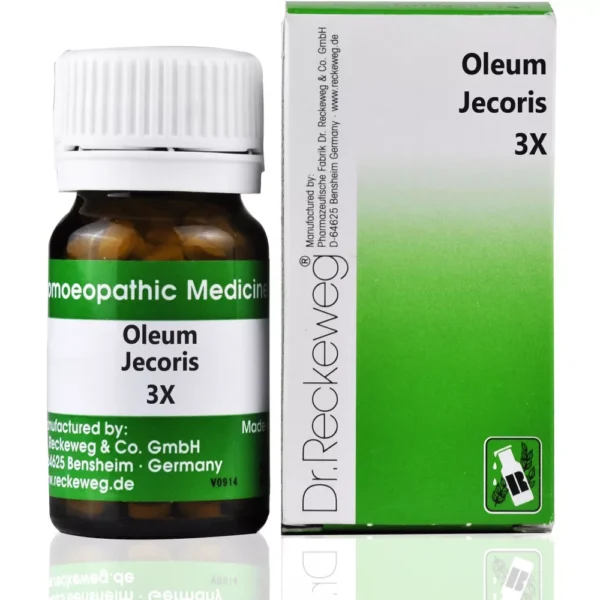 Dr Reckeweg Oleum Jecoris 3X Trituration Tablets 20gm