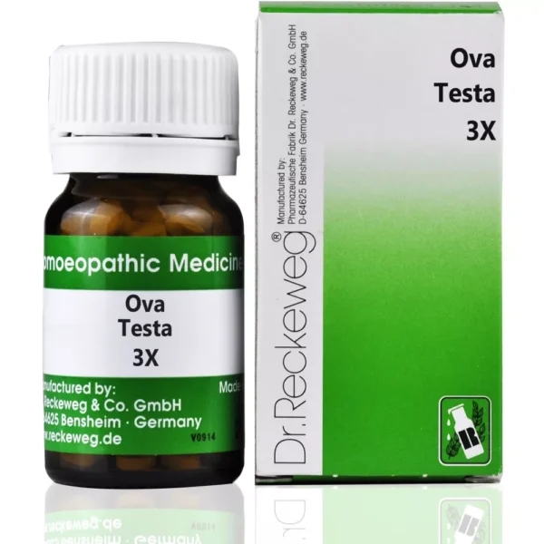 Dr Reckeweg Ova Testa 3X Trituration Tablets 20gm